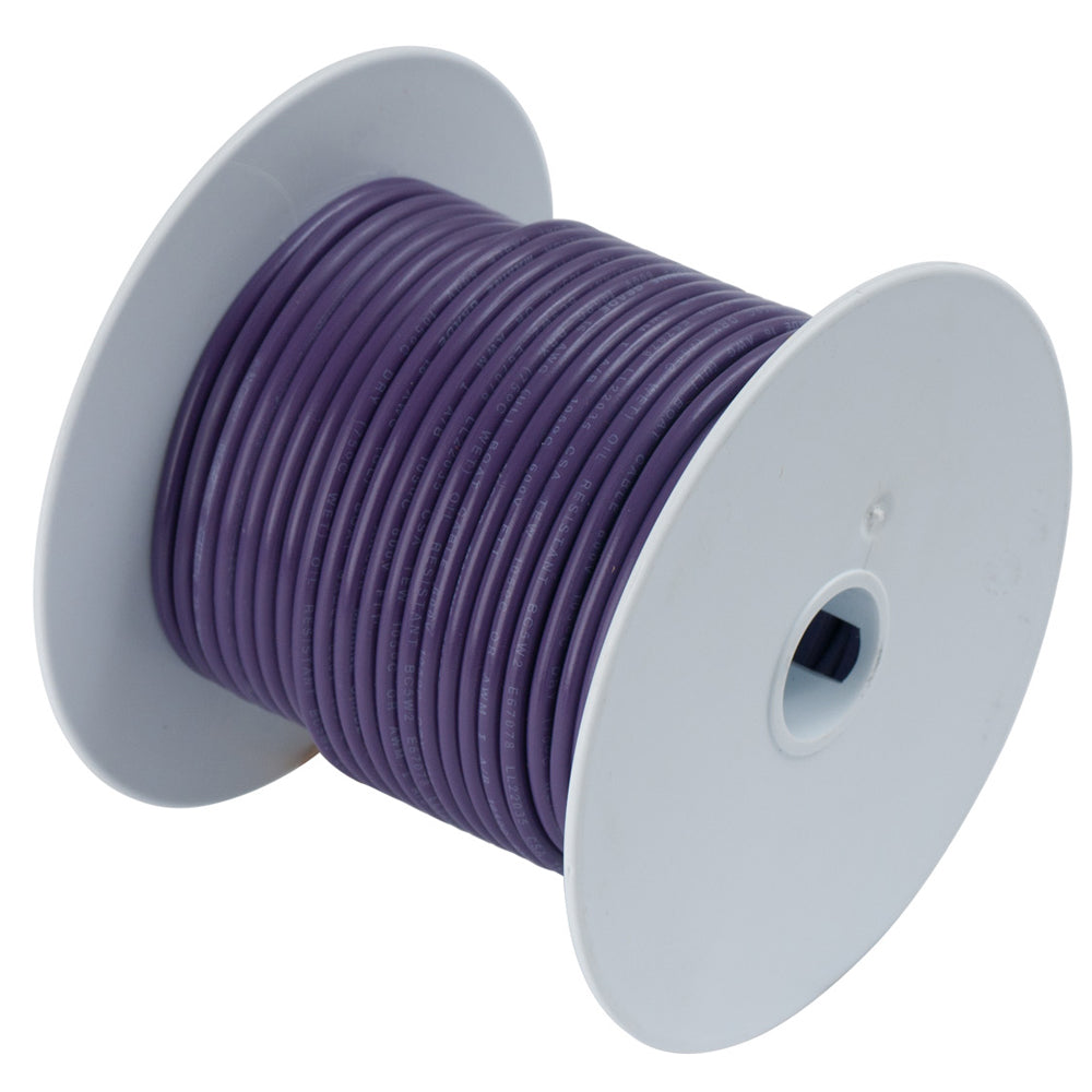 Ancor Purple 14AWG Tinned Copper Wire - 100&#39; [104710]