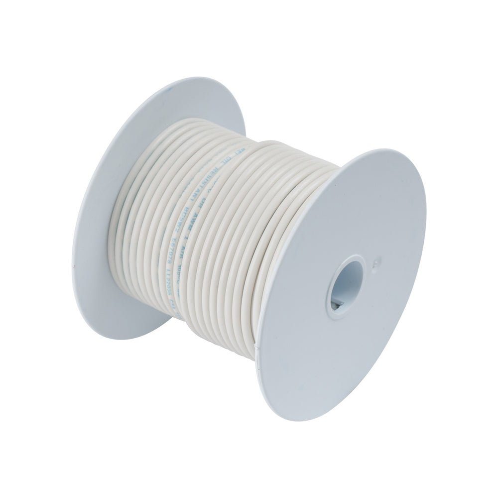 Ancor White 12 AWG Tinner Copper Wire - 100&#39; [ 106910]