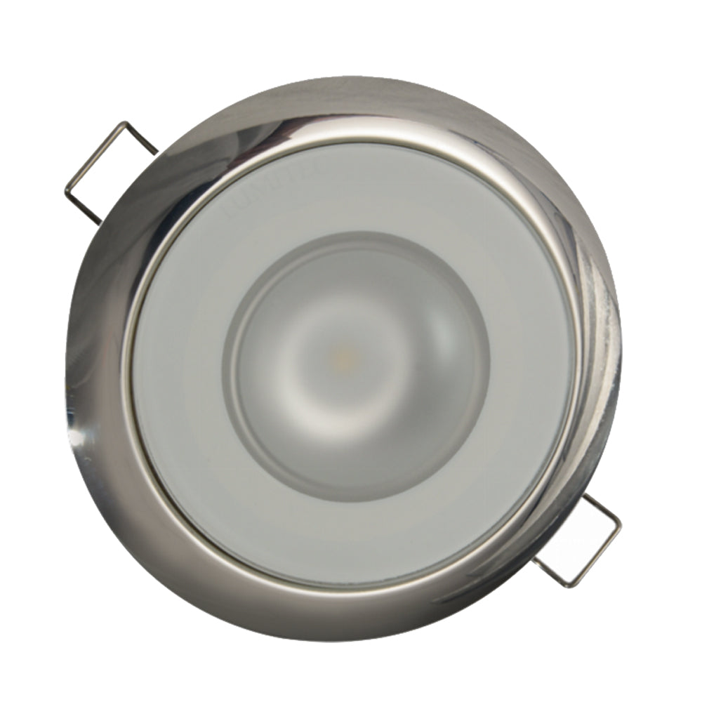 Lumitec Mirage Flush Mount Down Light Spectrum RGBW - Polished Bezel [113117]