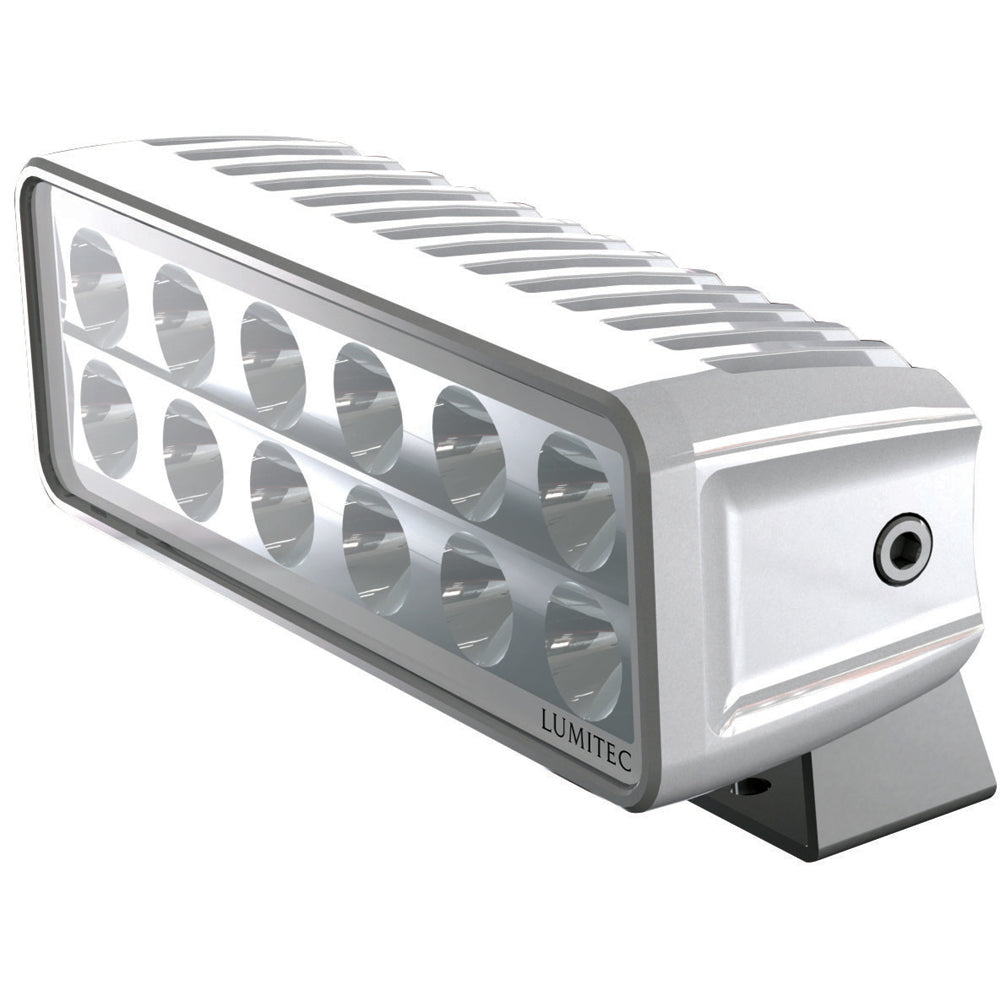 Lumitec Maxillume h60 - Trunnion Mount Flood Light - White Dimming - White Housing [101334]