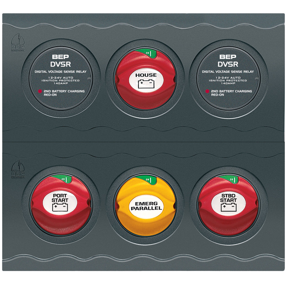 BEP Battery Management Contour Connect Panel f/Twin Engines w/VSR&#39;s [CC-803N]