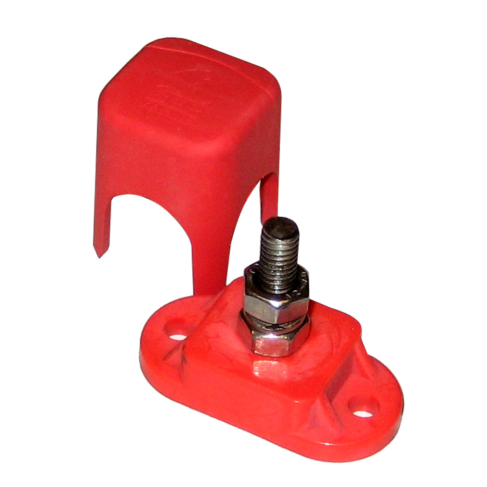 BEP Pro Installer Single Insulated Distribution Stud - 1/4&quot; - Positive [IS-6MM-1R/DSP]