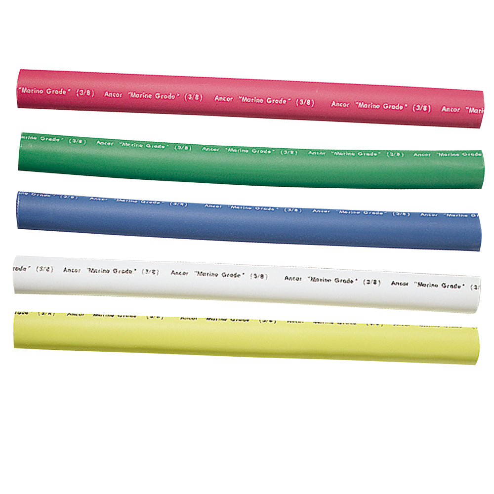 Ancor Adhesive Lined Heat Shrink Tubing - 5-Pack, 6&quot;, 12 to 8 AWG, Assorted Colors [304506]