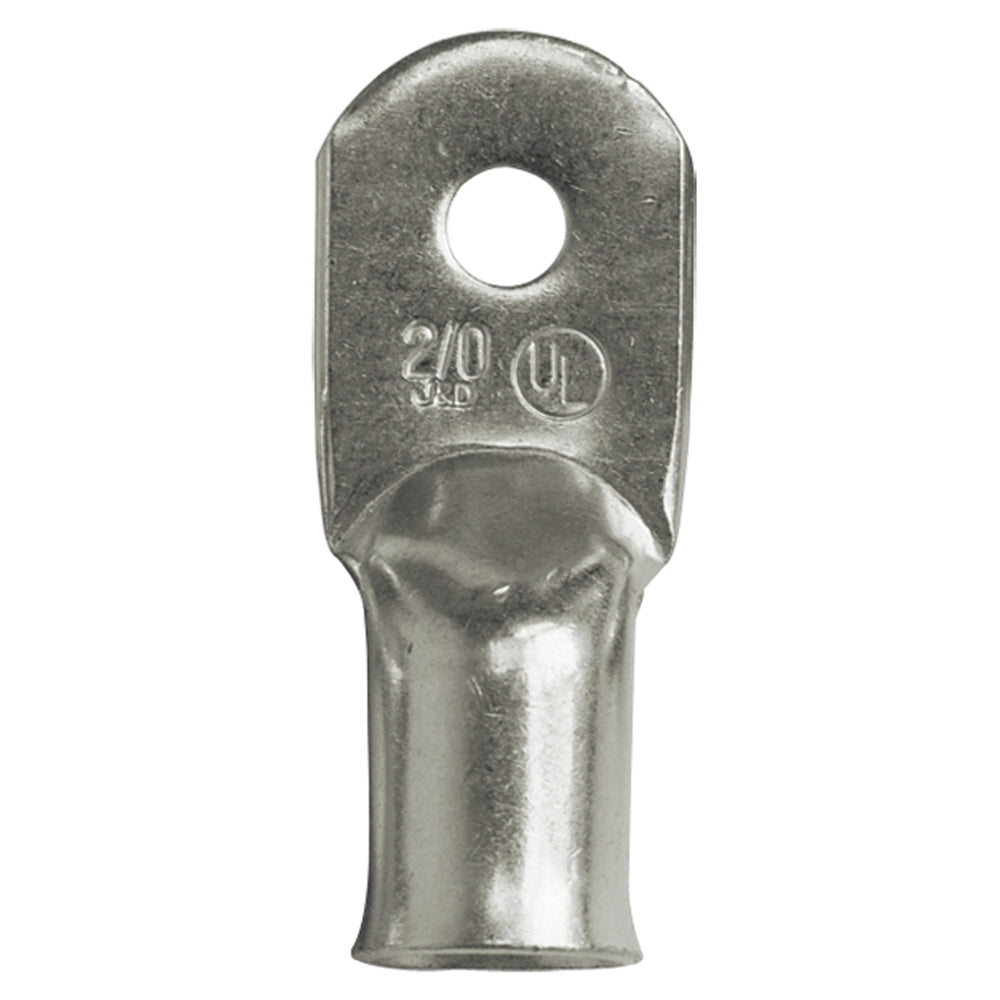 Ancor Heavy Duty 2 AWG 1/4&quot; Tinned Lug - 25-Pack [242264]