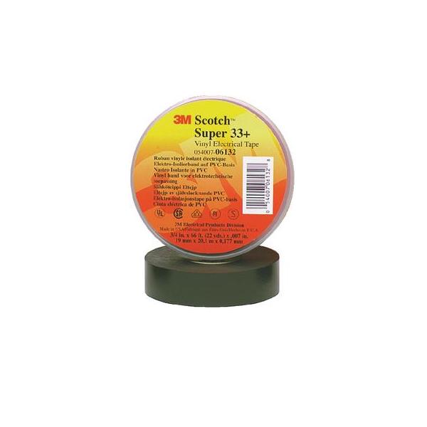 3M Electrical Tape - Black 3/4" x 20'