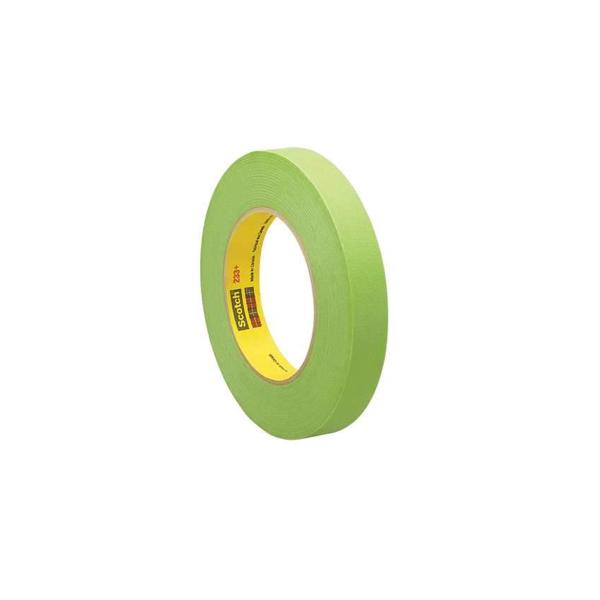 3M  1" x 60' Performance Green Masking Tape 233+ Series