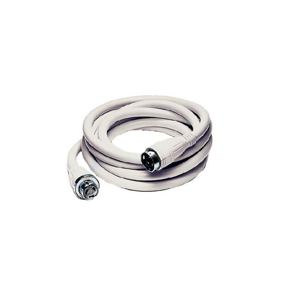 Hubbell 50A/125/250V 50' Shore Power Cable Set White