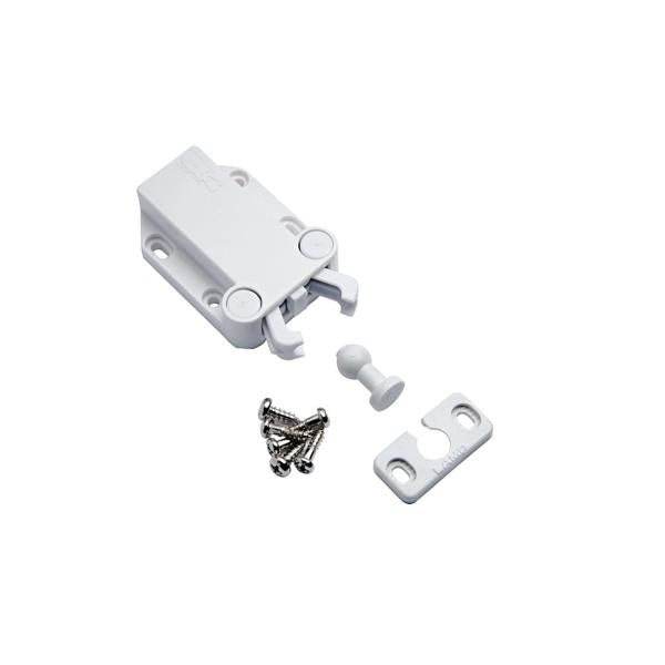 Non-Magnetic Touch and Push Latch