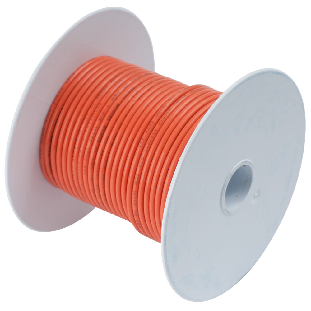 Ancor Orange 18 AWG Tinned Copper Wire - 100&#39; [100510]