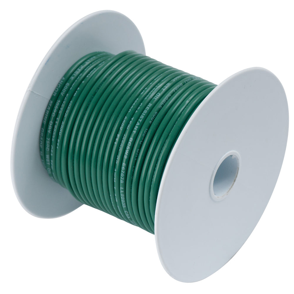 Ancor Green 14 AWG Tinned Copper Wire - 18&#39; [184303]