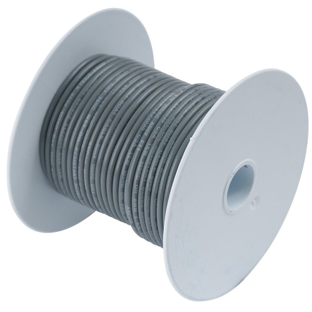 Ancor Grey 14 AWG Tinned Copper Wire - 18&#39; [184403]