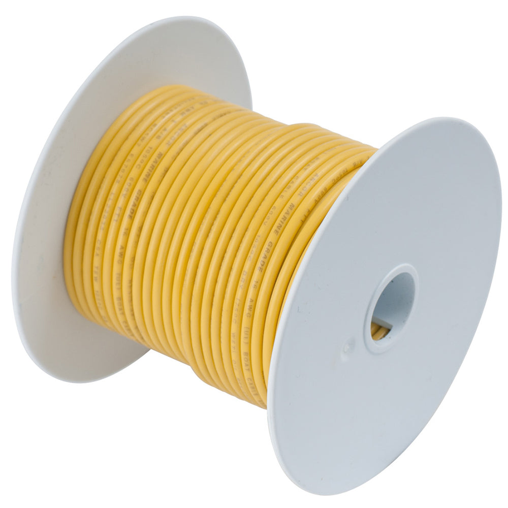 Ancor Yellow 14 AWG Tinned Copper Wire - 18&#39; [185003]