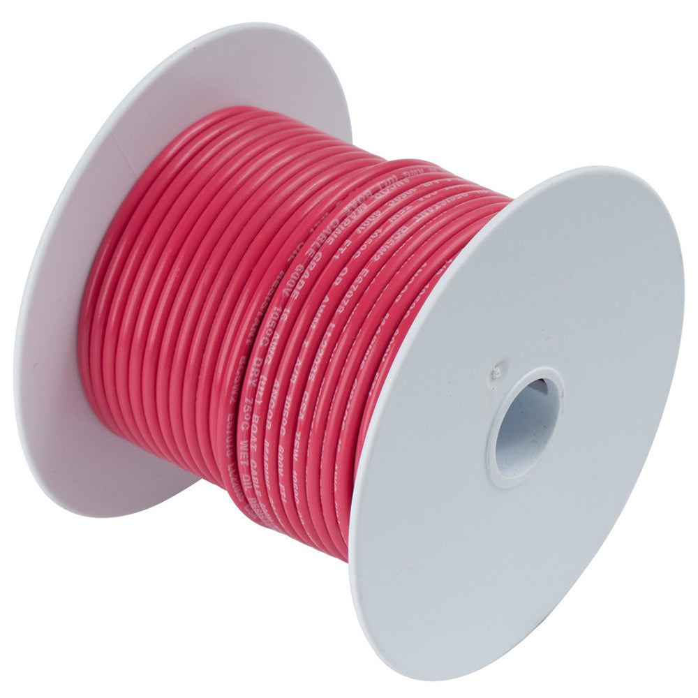 Ancor Red 12 AWG Tinned Copper Wire - 400&#39; [106840]