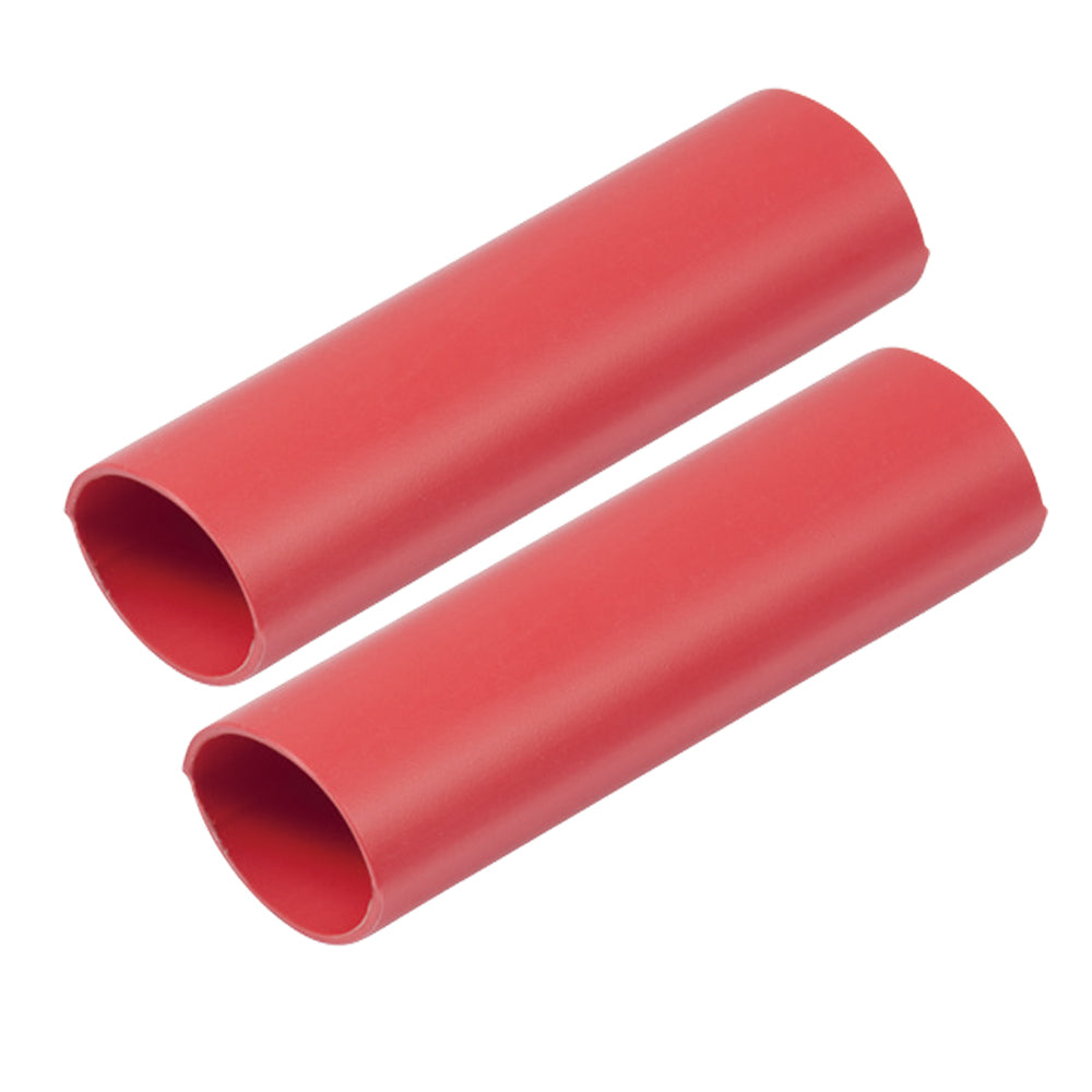Ancor Heavy Wall Heat Shrink Tubing - 1&quot; x 12&quot; - 2-Pack - Red [327624]