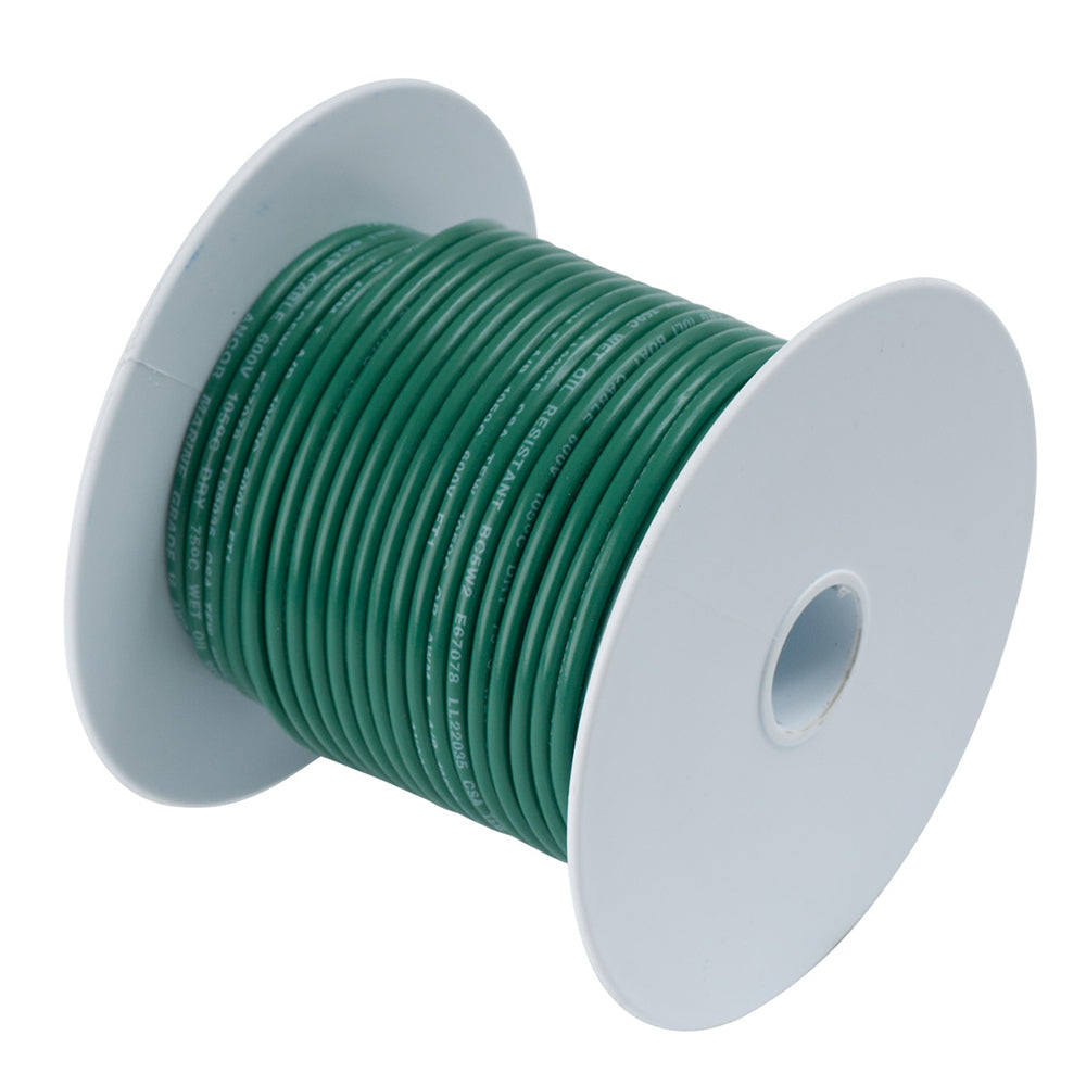 Ancor Green 8 AWG Tinned Copper Wire - 50&#39; [111305]