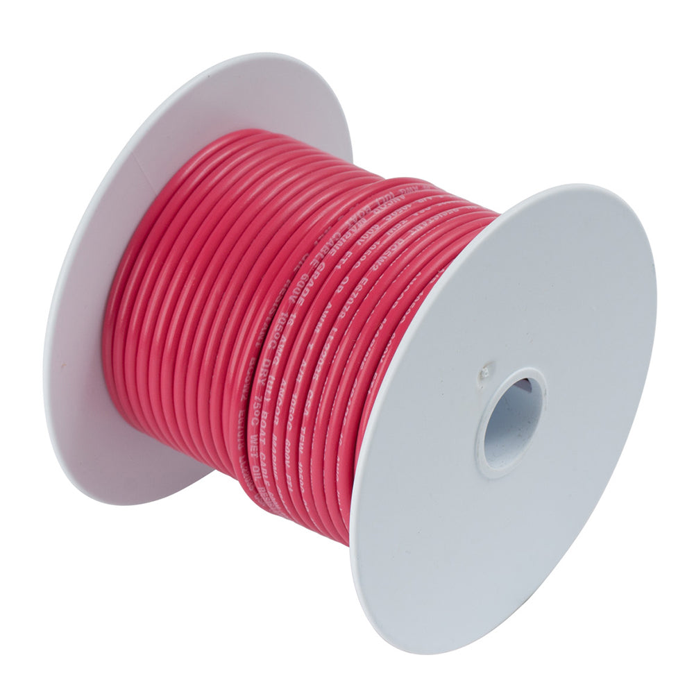 Ancor Red 8 AWG Tinned Copper Wire - 250&#39; [111525]