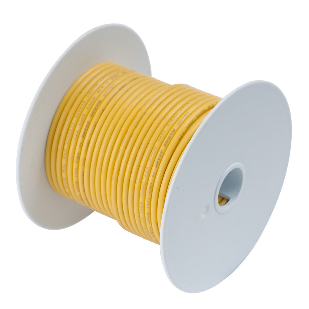 Ancor Yellow 8 AWG Tinned Copper Wire - 250&#39; [111925]