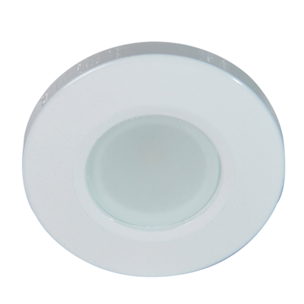 Lumitec Orbit Flush Mount Down Light - Blue Non-Dimming, Red Non-Dimming  White Dimming w/White Housing [112528]