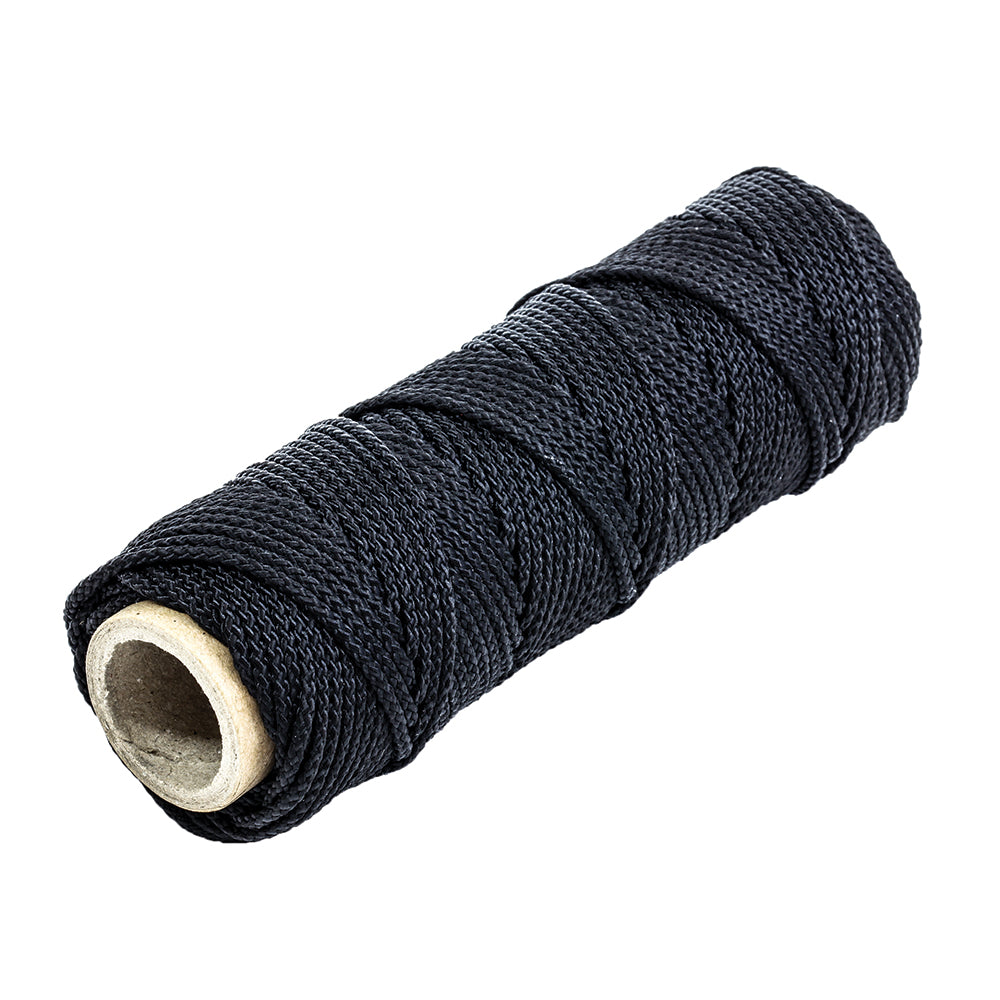 Tigress 100&#39; of 300lb Nylon Braid - Black [88671]