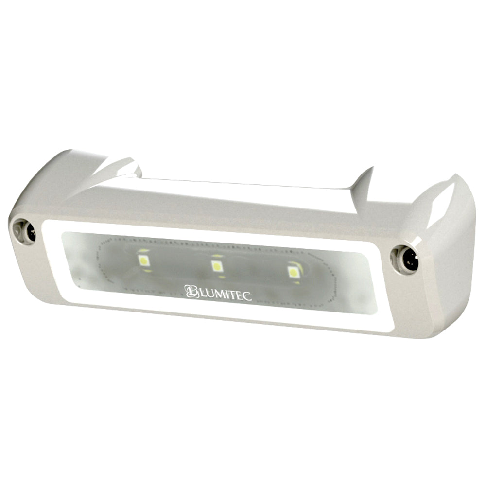 Lumitec Perimeter Light - White Finish - White/Red Dimming [101477]