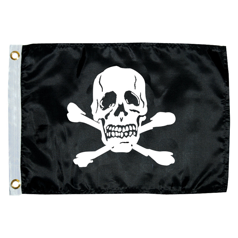 Taylor Made 12&quot; x 18&quot; Jolly Roger Novelty Flag [1818]