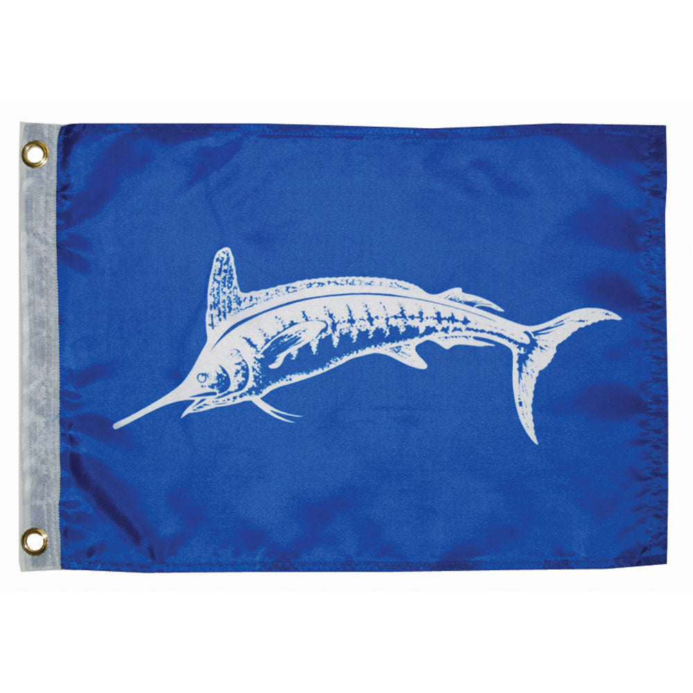 Taylor Made 12&quot; x 18&quot; White Marlin Flag [3018]