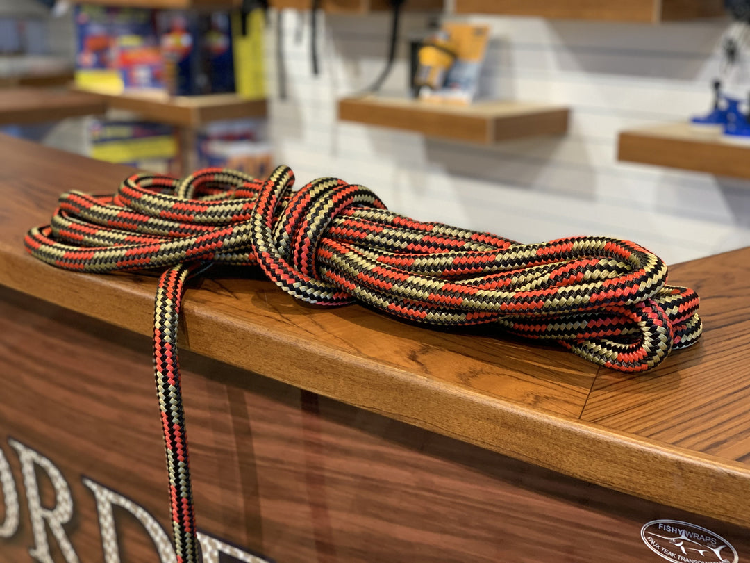 1" Custom Dock Lines Double Braid Nylon