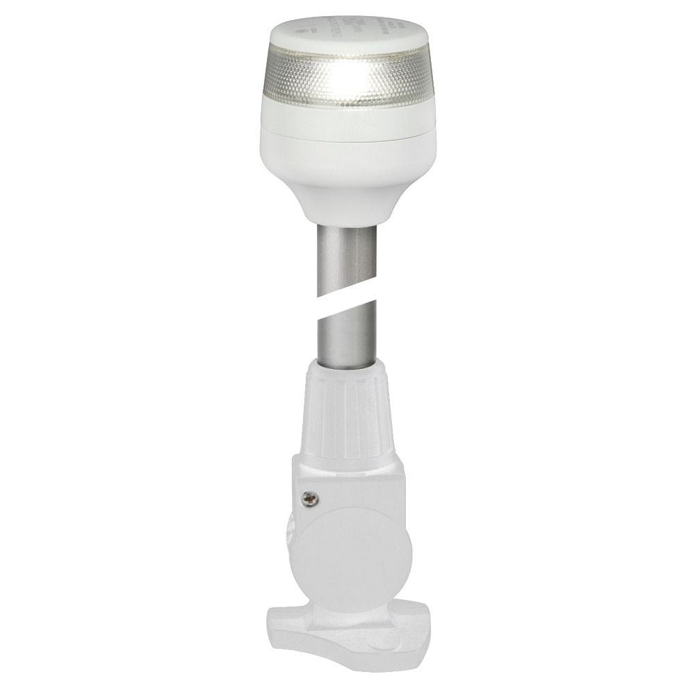 Hella Marine NaviLED 360 Compact All Round Lamp - 2nm - 12&quot; Fold Down Base - White [980960311]