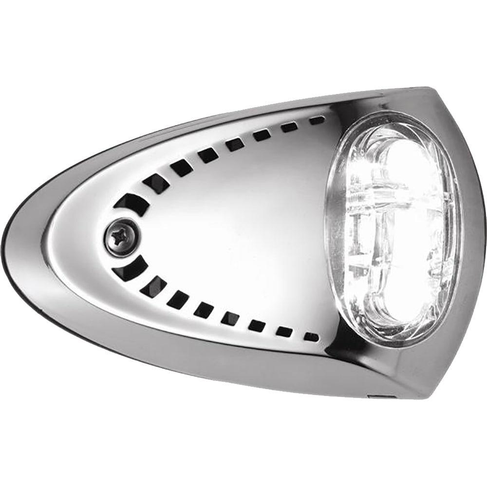 Attwood LED Docking Lights - Stainless Steel - White LED - Pair [6522SS7]