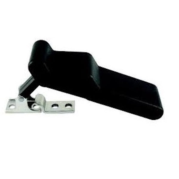 BLACK SOFT LATCH 4"x1-1/2"