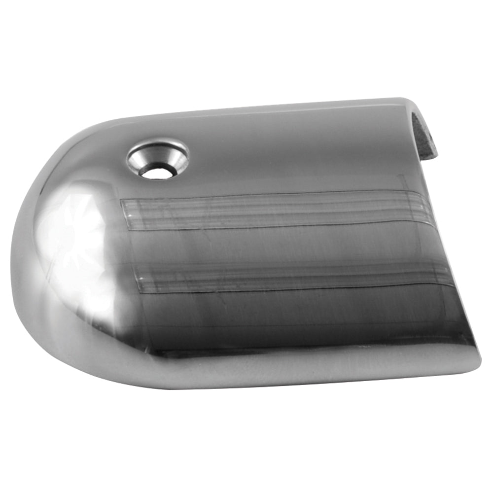TACO Rub Rail End Cap - 1-7/8&quot; - Stainless Steel [F16-0039]