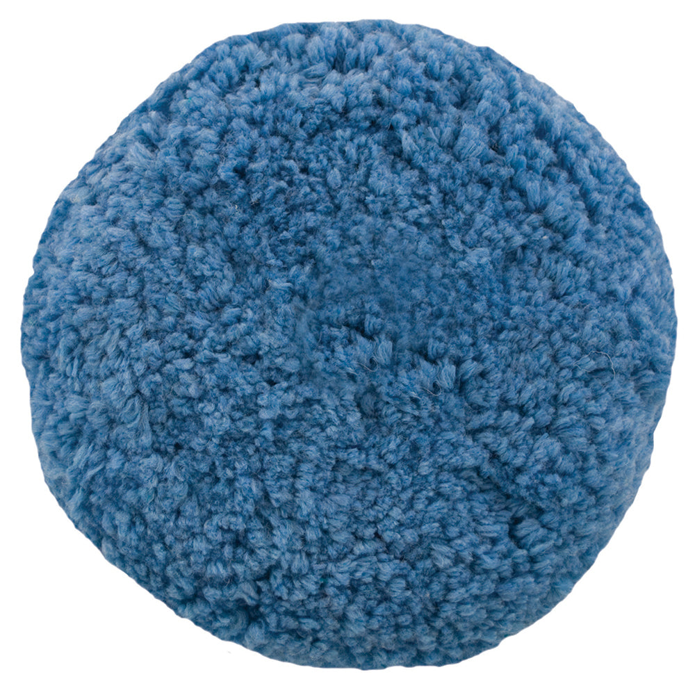 Presta Rotary Blended Wool Buffing Pad - Blue Soft Polish - *Case of 12* [890144CASE]