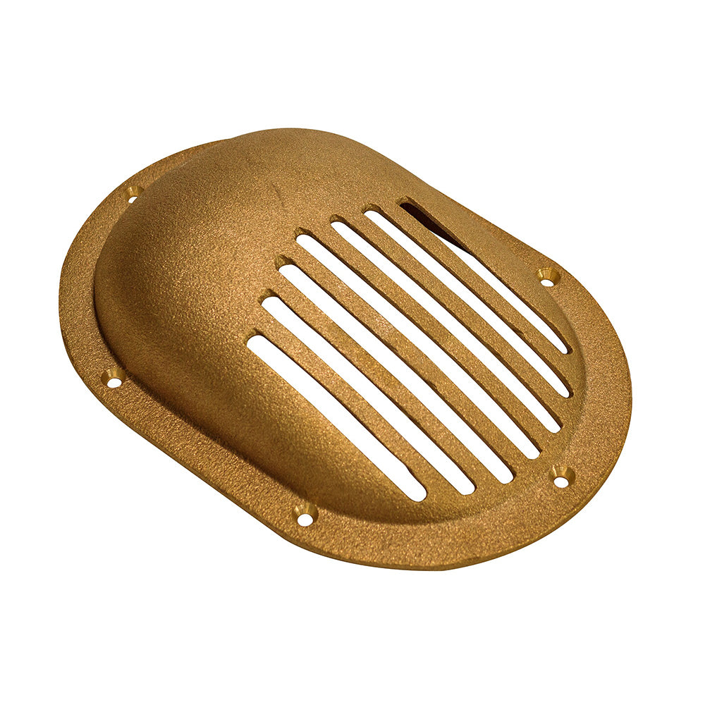 GROCO Bronze Clam Shell Style Hull Strainer w/Mount Ring f/Up To 1&quot; Thru Hull [SC-1000]