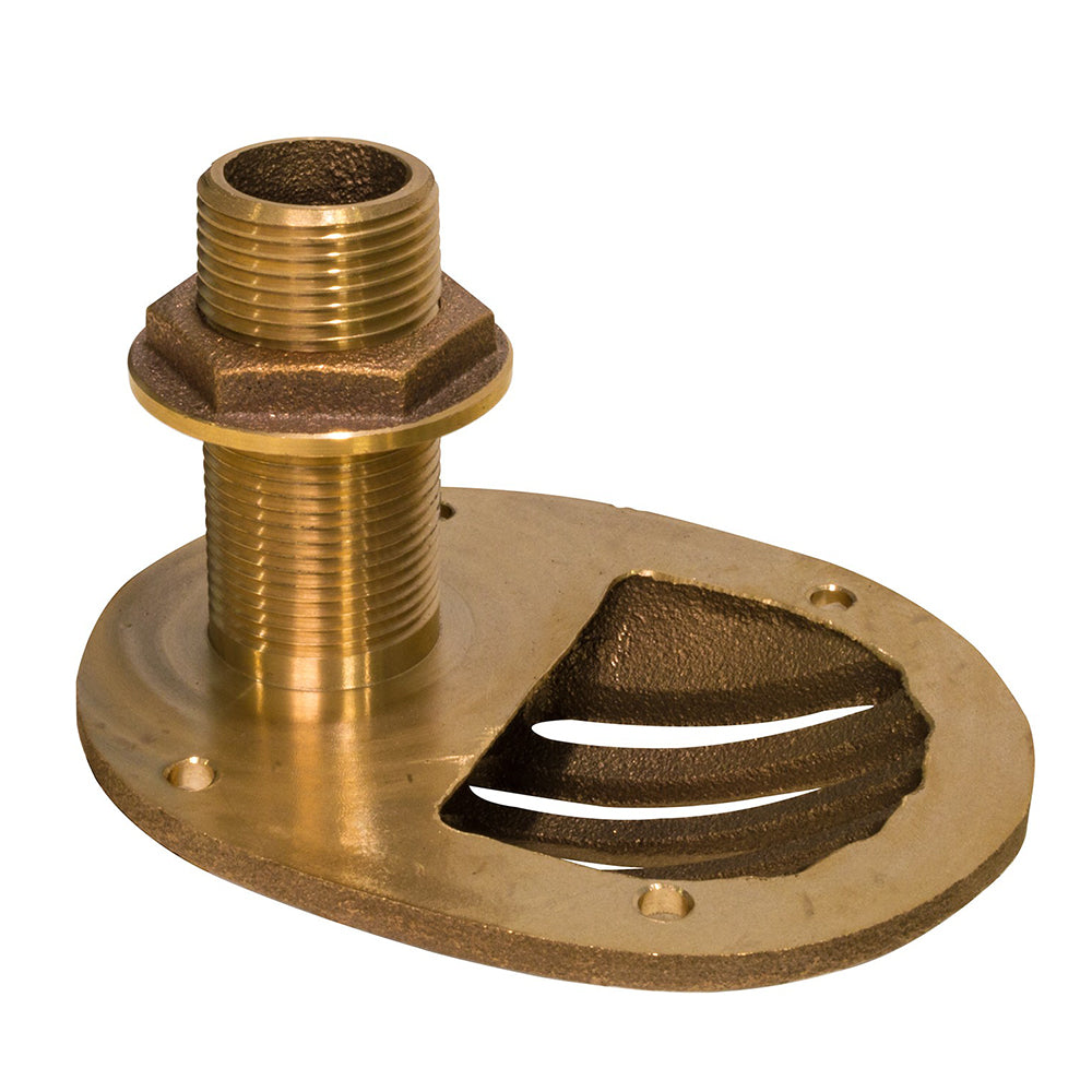 GROCO 2&quot; Bronze Combo Scoop Thru-Hull w/Nut [STH-2000-W]