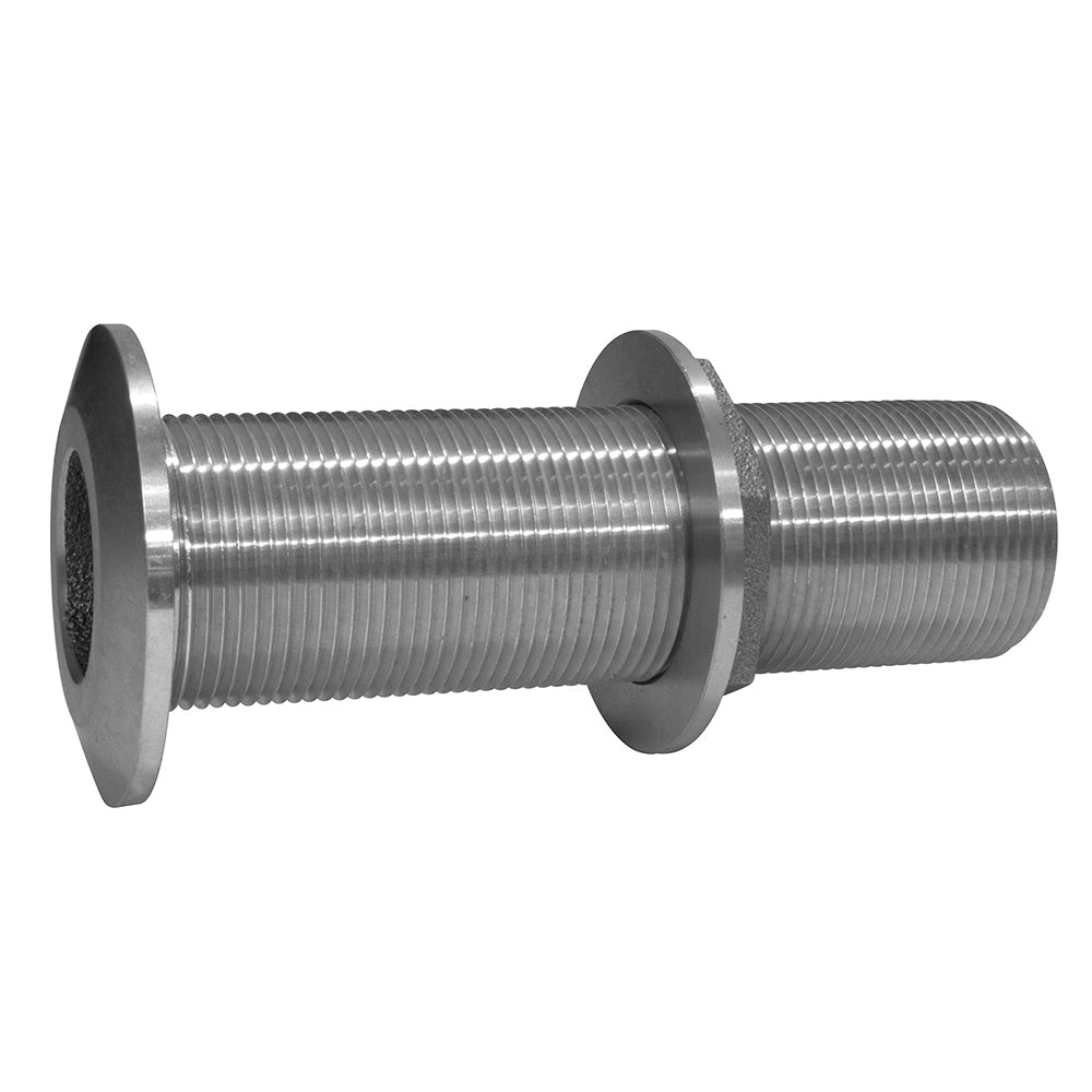 GROCO 3/4&quot; Stainless Steel Extra Long Thru-Hull Fitting w/Nut [THXL-750-WS]