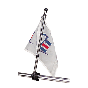 Sea-Dog Stainless Steel Rail Mount Flagpole - 30" [327124-1]