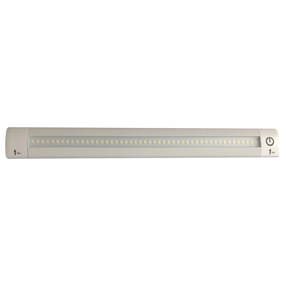 Lunasea LED Light Bar - Built-In Dimmer, Adjustable Linear Angle, 12&quot; Length, 24VDC - Warm White [LLB-32KW-11-00]