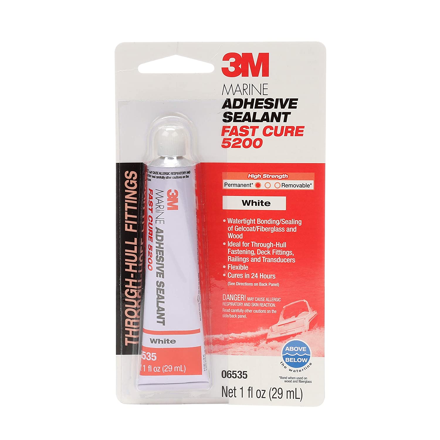 3M 5200 Fast Cure Adhesive Sealant White