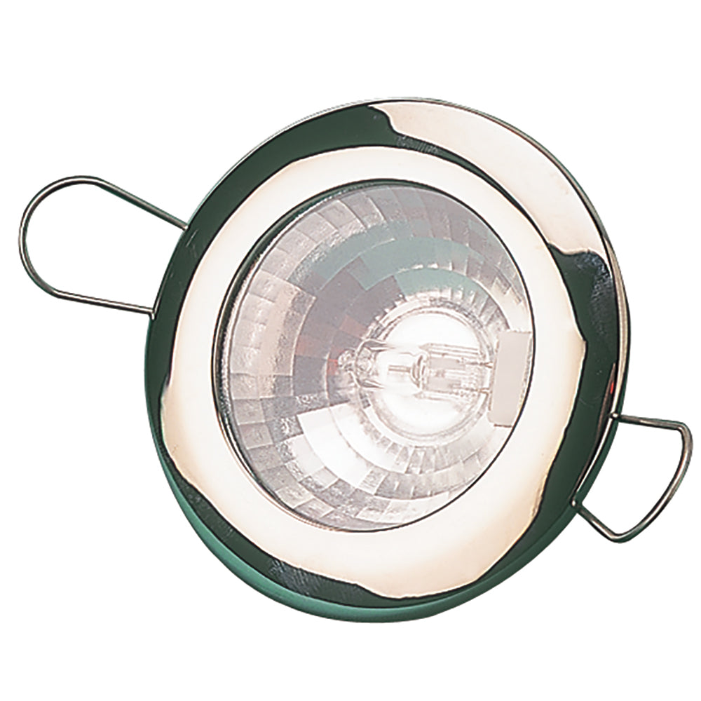 Sea-Dog LED Overhead Light 2-7/16&quot; - Brushed Finish - 60 Lumens - Clear Lens - Stamped 304 Stainless Steel [404330-3]