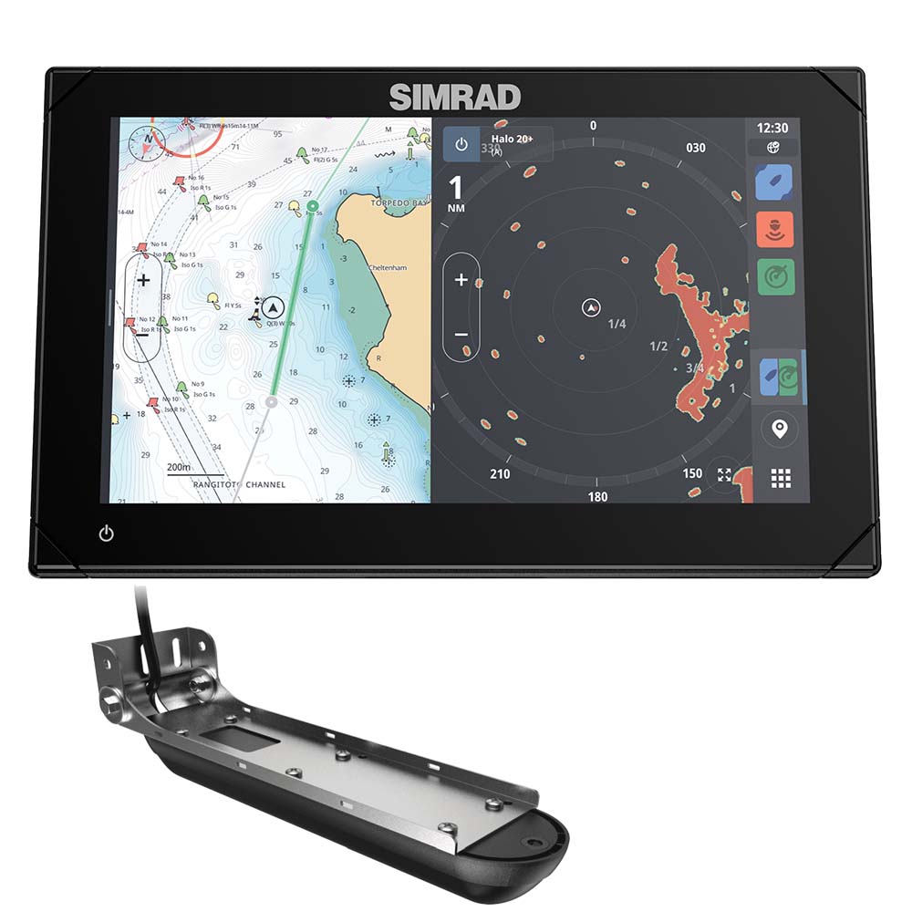 Simrad NSX 3009 9&quot; Combo Chartplotter  Fishfinder w/Active Imaging 3-in-1 Transducer [000-15366-001]
