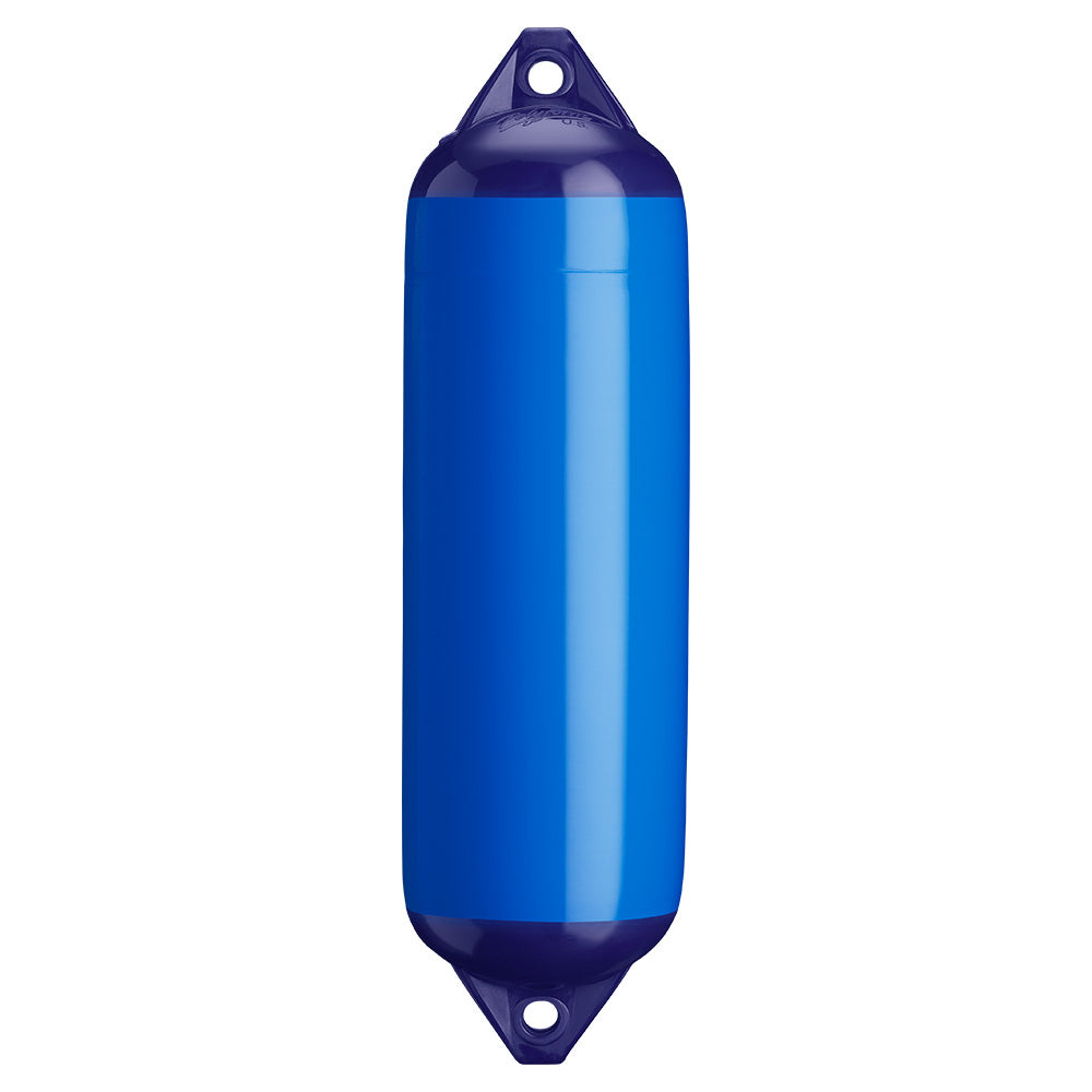 Polyform F-3 Twin Eye Fender 8.2&quot; x 30&quot; - Blue [F-3-BLUE]