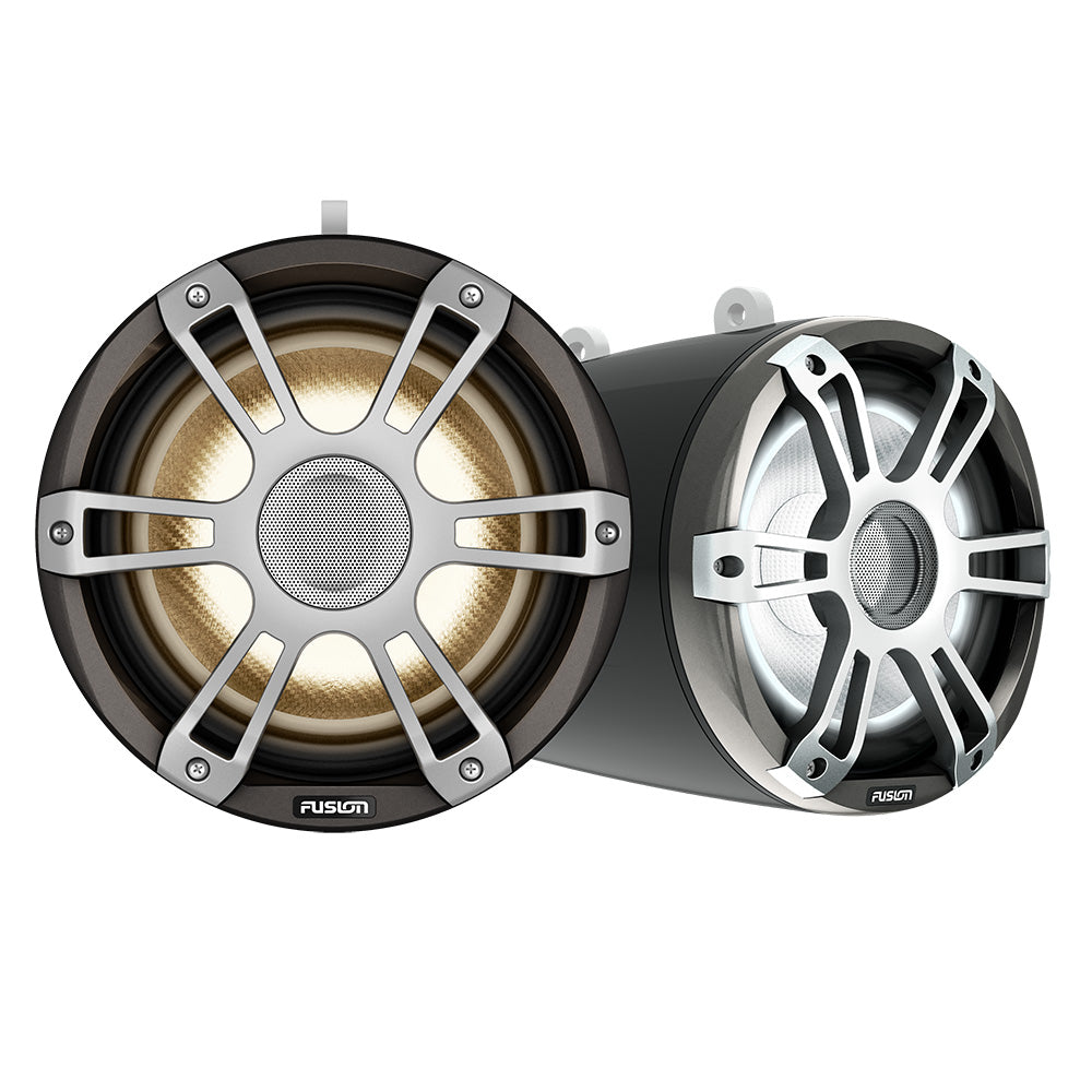 Fusion Signature Series 3i Marine Wake Tower Speakers - 8.8&quot; - Black [010-02773-51]