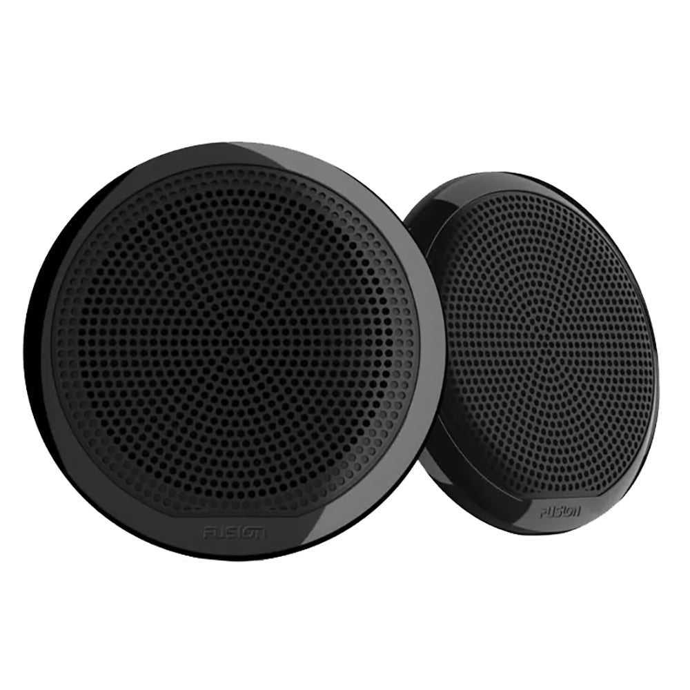 Fusion EL Series Marine Speakers 6.5&quot; 80-Watt Classic Black Marine Speaker (Pair) [010-02080-11]