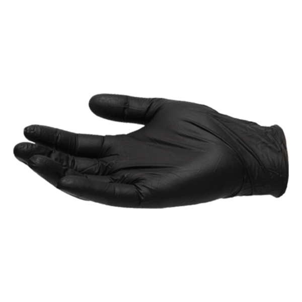 Black Nitrile Gloves, 100/Box