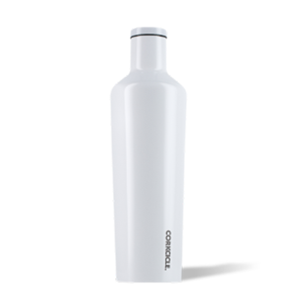 Sportfish Outfitters Engraved Corkcicle Canteen - 25oz Dipped Modernist White