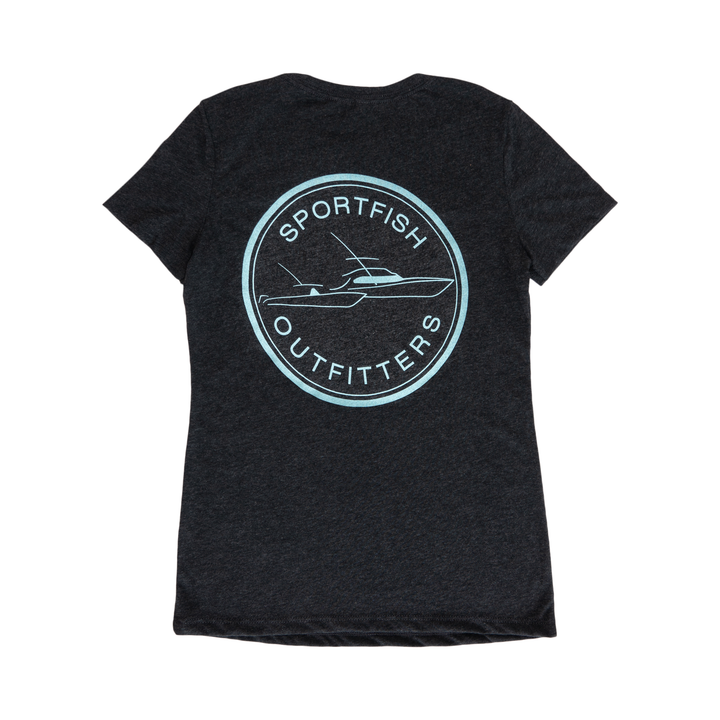 Sportfish Outfitters Women's Vintage Black Shirt