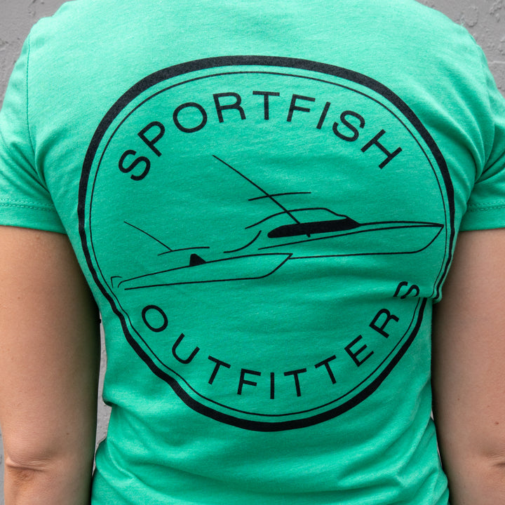 Sportfish Outfitters Super Soft Women's Lucky Green Shirt