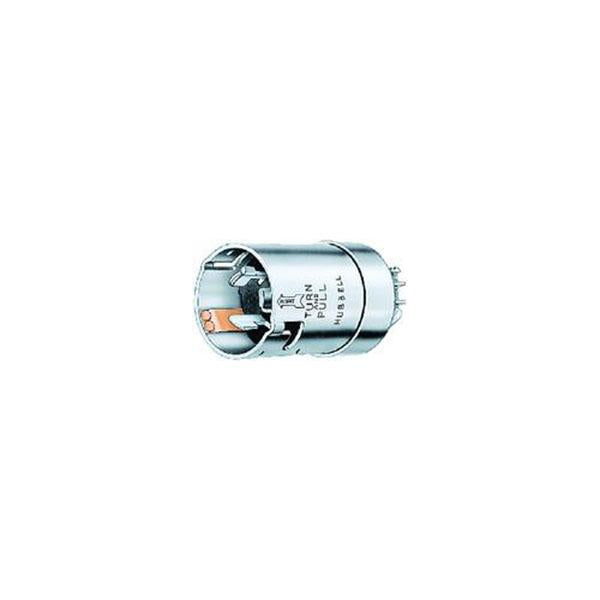 HUBBELL MALE PLUG & CONNECTOR BODY 50A/250V 3 PIN 3 WIRE