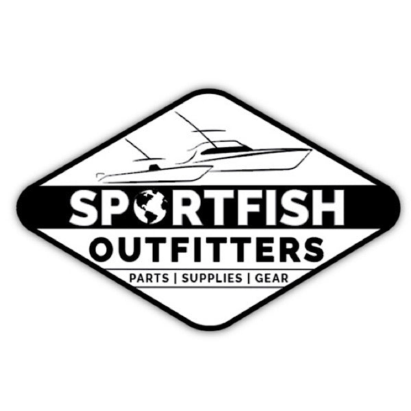 Sportfish Outfitter Diamond Logo Sticker