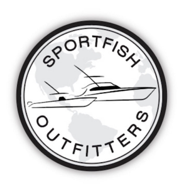 Sportfish Outfitters Globe Sticker